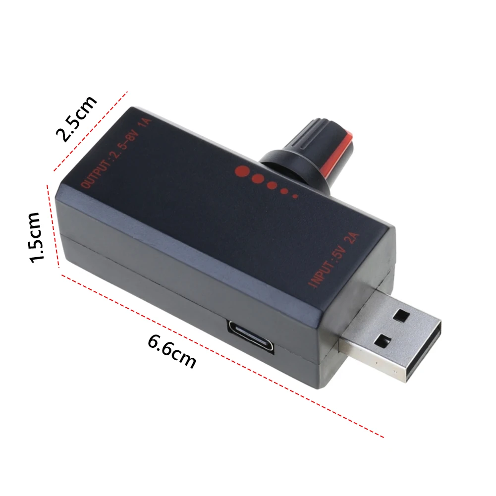 Pengontrol Kecepatan Induksi dengan Sakelar Pengatur Kipas USB Pengontrol Kecepatan Tanpa Langkah Kipas USB