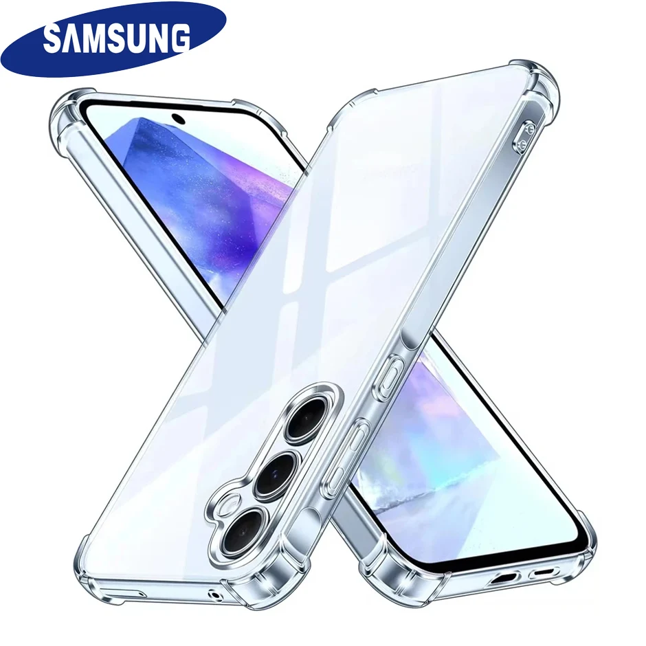 Shockproof Case Samsung Galaxy S25 Edge S24 Ultra S23 PIus S22 S21 S20 FE A56 A36 A26 A16 A06 A55 A35 A25 A15 A05S A54 A34 Cover