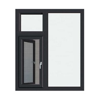Modern Customized Design High Quality Aluminum Window With Grill Design