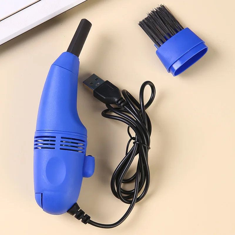 1pcs USB Keyboard Cleaner Creative Mini Vacuum Dust Machine For Computer Laptop PC Crevice Cleaning Brush Dust Cleaner