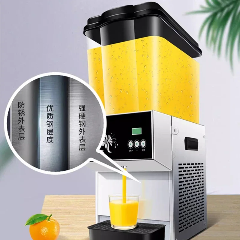 آلة المشروبات الساخنة والباردة التجارية رمز المسح الضوئي آلة المشروبات الباردة الخدمة الذاتية آلة عصير حساء البرقوق الحامض الأوتوماتيكية بالكامل