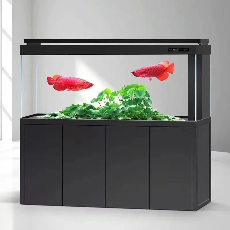 Modern Glass Aquarium Filter 220V Eco Friendly 500L 1000L Fish Tank Pump Accessories Stylish Home Decoration