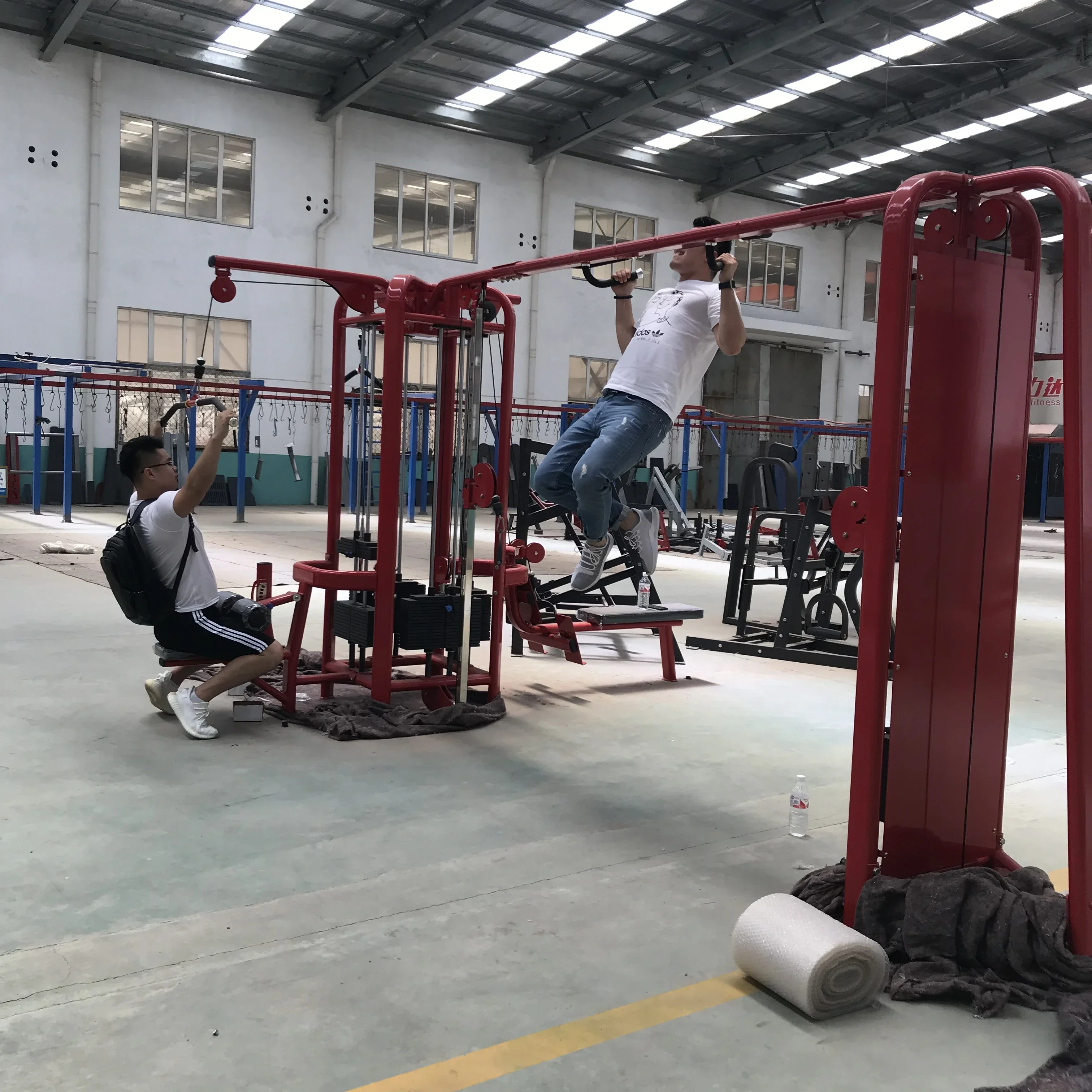 Newly Upgraded 5-multi-station Gym Fitness