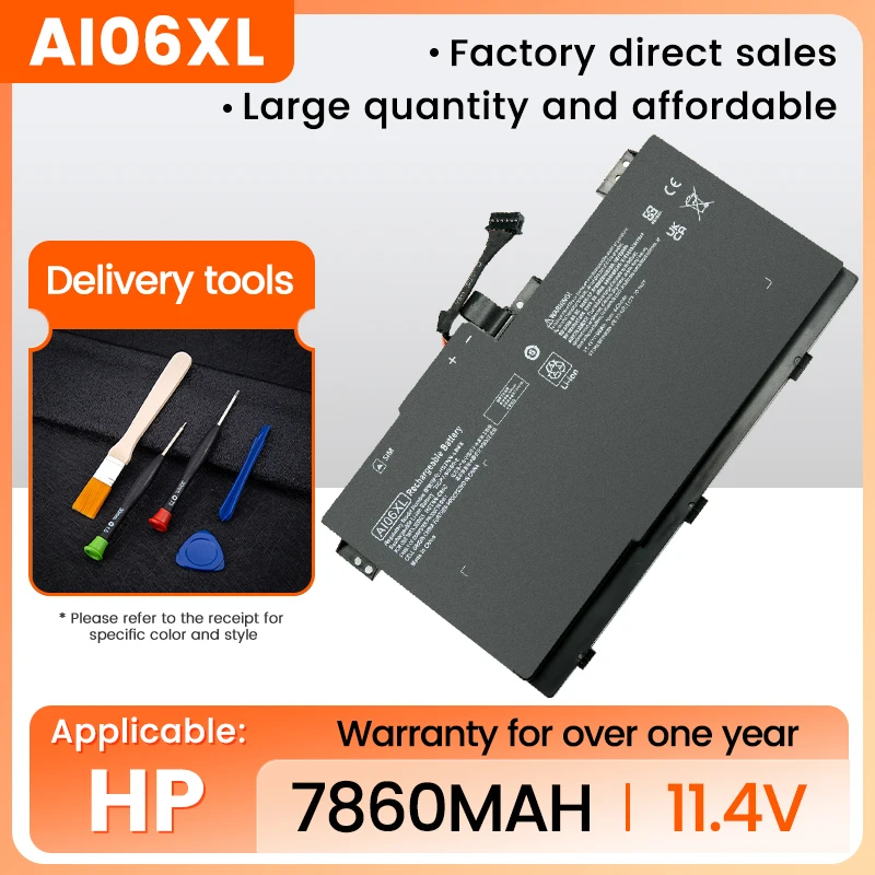 

AI06XL Laptop Battery For HP ZBook 17 G3 Series HSTNN-LB6X HSTNN-C86C 808397-421 808451-001 808451-002 AI06