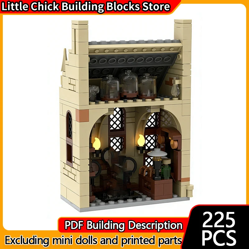 

Magical Movie Model MOC Building Bricks Arts Classroom Display Case Modular Technology Children Holiday Gifts Assemble Toys Suit