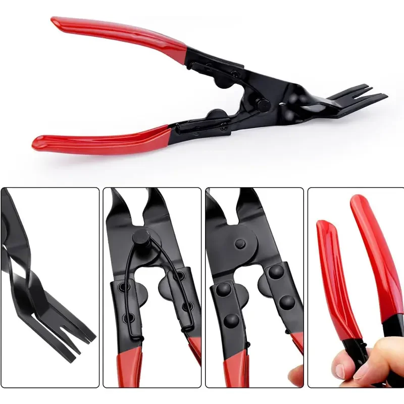 Car Trim Removal Tool Kit Auto Clip Fastener Pliers Door Panel Disassembly Set Plastic Pry Tools Screwdriver for Car Repair