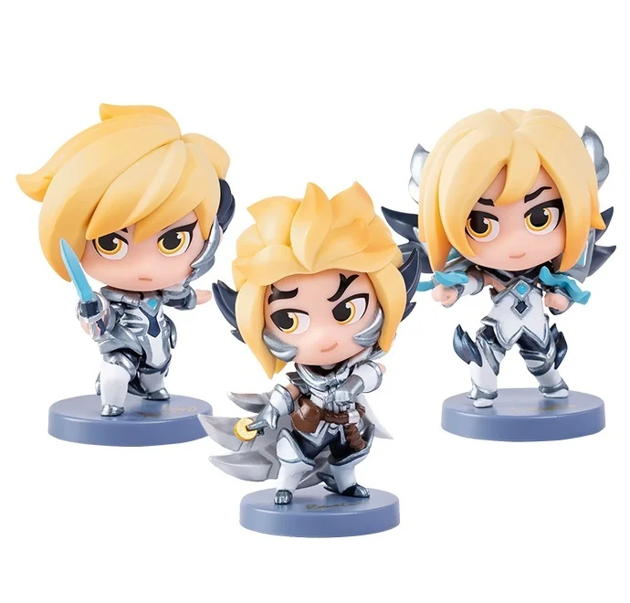 مجموعة شخصيات الفريق الصغيرة FIORA RAKAN LEBLANC KAISA CAMILLE IRELIA Fiugre عبوة أصلية أصلية جديدة تمامًا #4