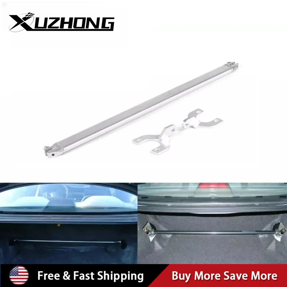 

Aluminum Rear Strut Tie Bar For 1992-1995 Honda Civic Hatchback CX Si VX 1997-2001 Acura Integra GS Type R Sliver RSB-1010