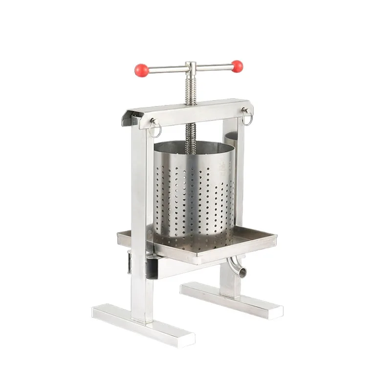 Small Manual Extracting Process Machine Home Kitchen 4L Press Maker Fruit Press New Press Machine High Quality Pressing