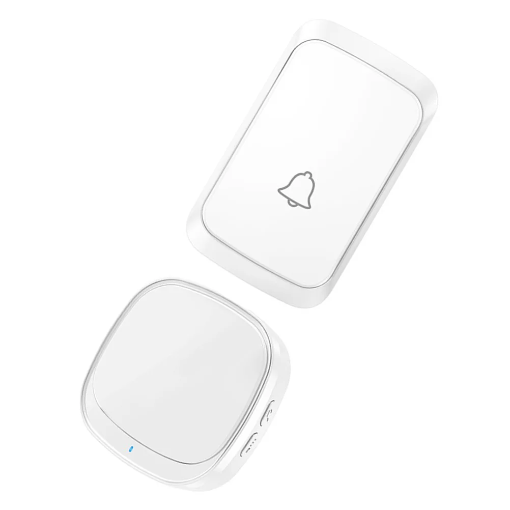 

1Set Smart Doorbell Wireless USB Powered Indoor Receiver with 60 Melodies 5 Volume Levels Long Range 150M Plug and Play Home
