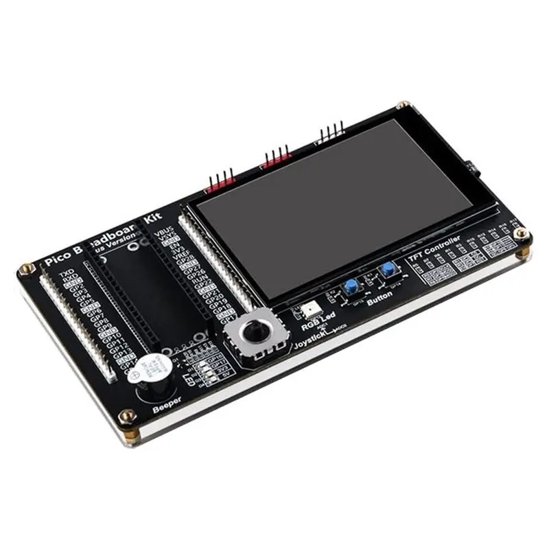 For Raspberry Pi Pico/Pico W Kit- Includes 3.5 Inch Touch Screen, Breadboard, DIY Project Breakout Board, Starter Set(1PC)