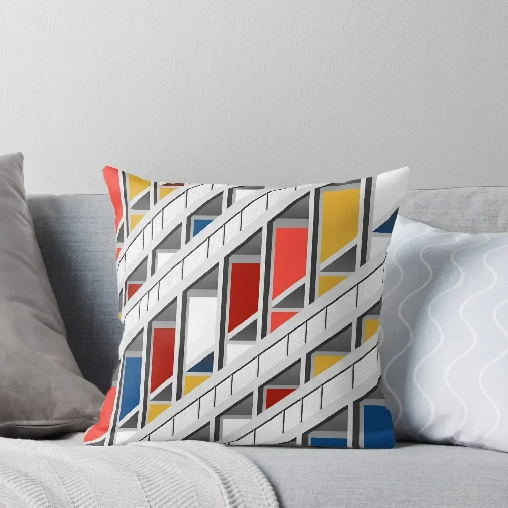 

Architecture illustration le corbusier Throw Pillow Pillowcases For Pillows Decorative Cushions Sofa Cushions Covers pillow