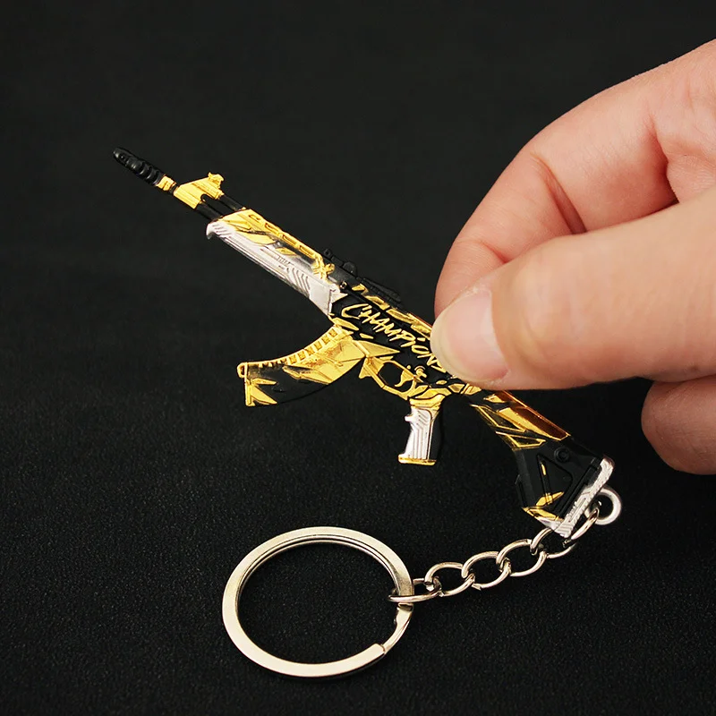 Valorant Weapon Champions 2021 Skin for Vandal Keychain Model Toy Metal Knife Game Peripheral Samurai Sword Gifts Toys for Boys