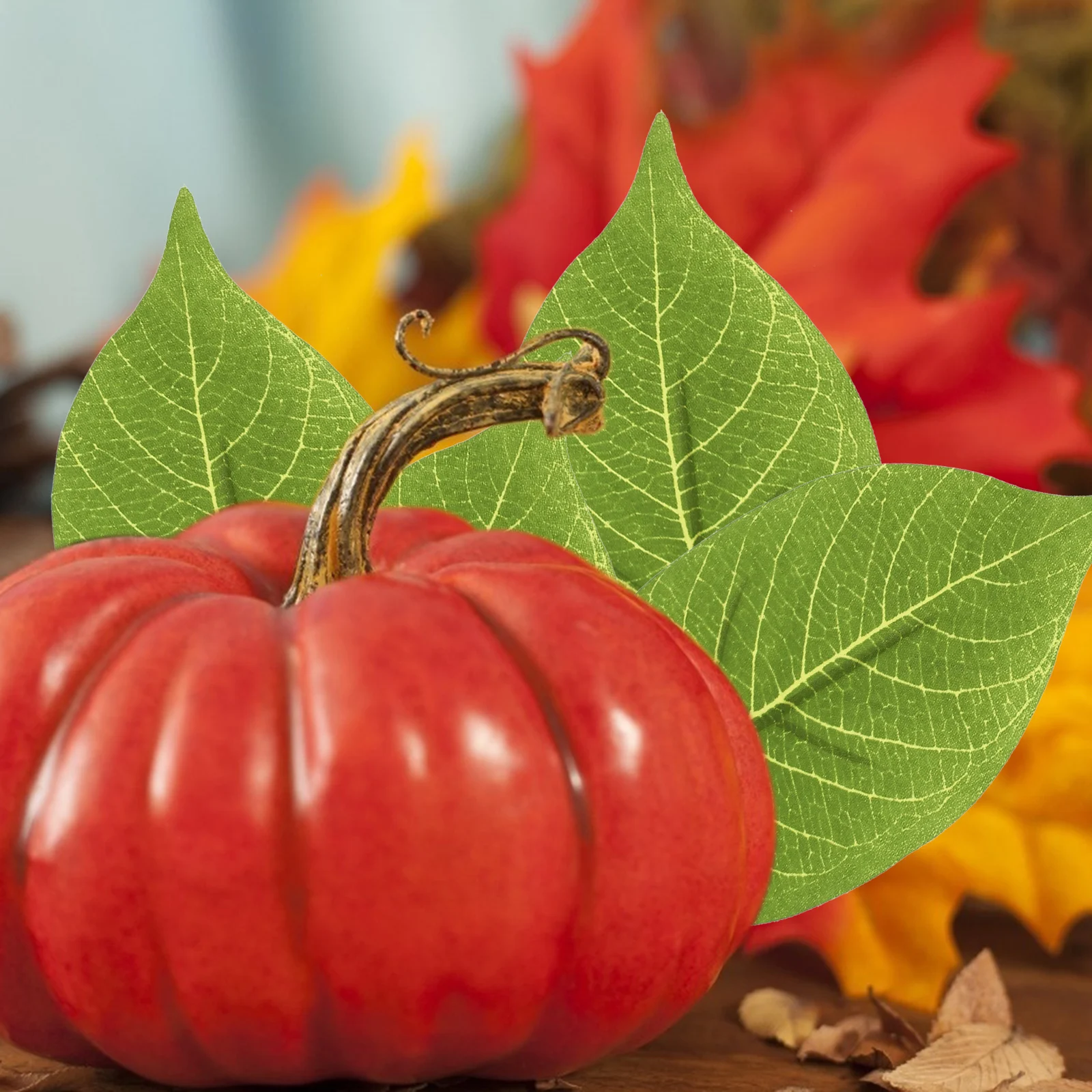 

50Pcs Faux Leaves Never Wither Easy Care Ideal for Flower Arrangement Material Fake Magnolia Leaves Artificial Plant