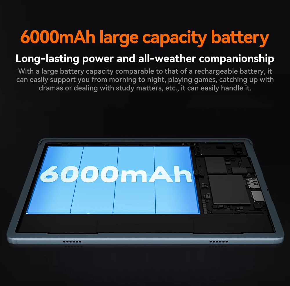 Adreamer 10.1-Inch Tablet LeoPad20 Android13 GPS Octo Core 1280*800 IPS Display 3GB 32GB 6000mAh Battery Metal Body Tablet