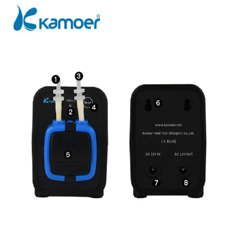 Kamoer X1 PRO 2 V2 Bluetooth WiFi APP dosatore Pumptrace element aggiunta serbatoio di pesce pompa per acquario pompa per goccioline di nutrienti