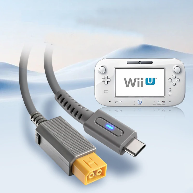 1.8m Type C PD Charging Cable for Wii U Controller 45W USB C