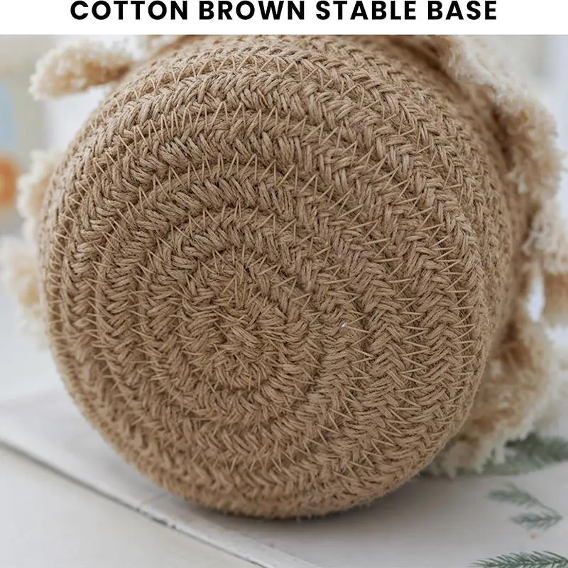 [ボヘミアンシックメイクアップホルダー] 1個 手作りのボヘミアンシックメイクブラシホルダー - 軽量、低刺激性、設置不要