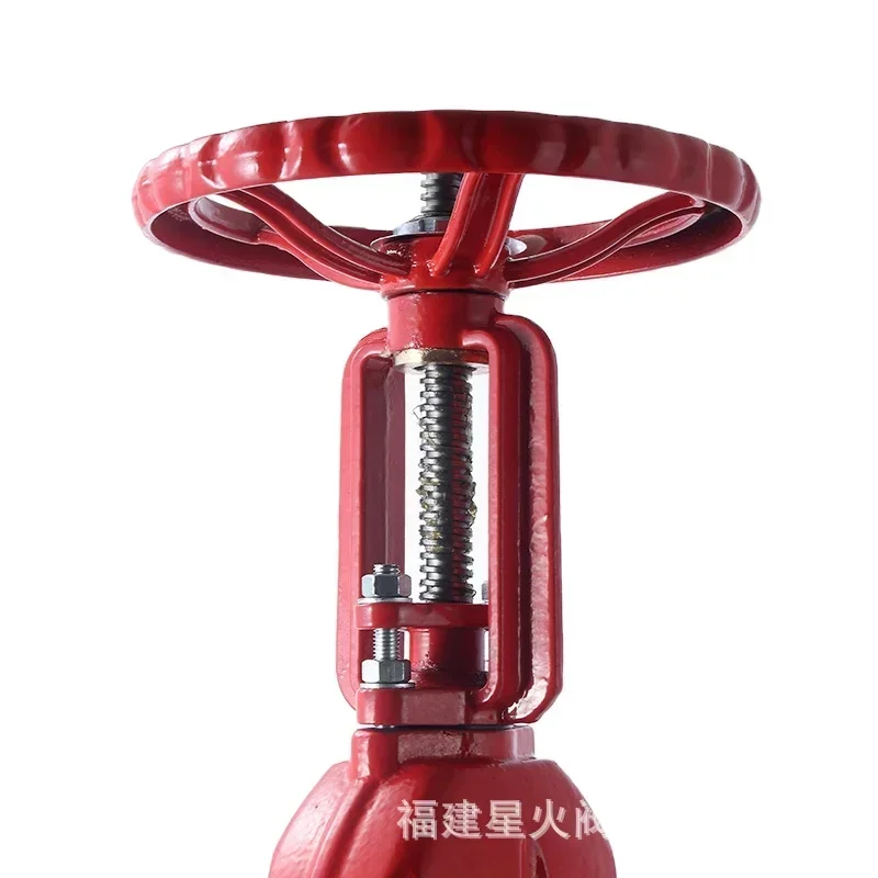 Manual Trench Fire Gate Valve ZSZF8-Q-DN-16 for Water Application OEM Customized Support