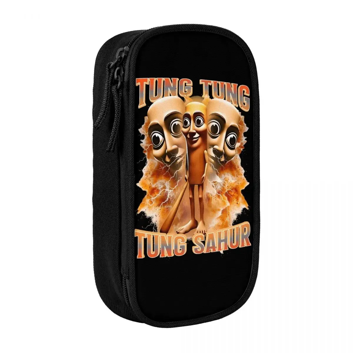 

Tung Tung Tung Sahur Italian Brainrot Meme Pencil Case Pen Box Bag Girls Boys Large Storage School Supplies Cosmetic Pencilcases