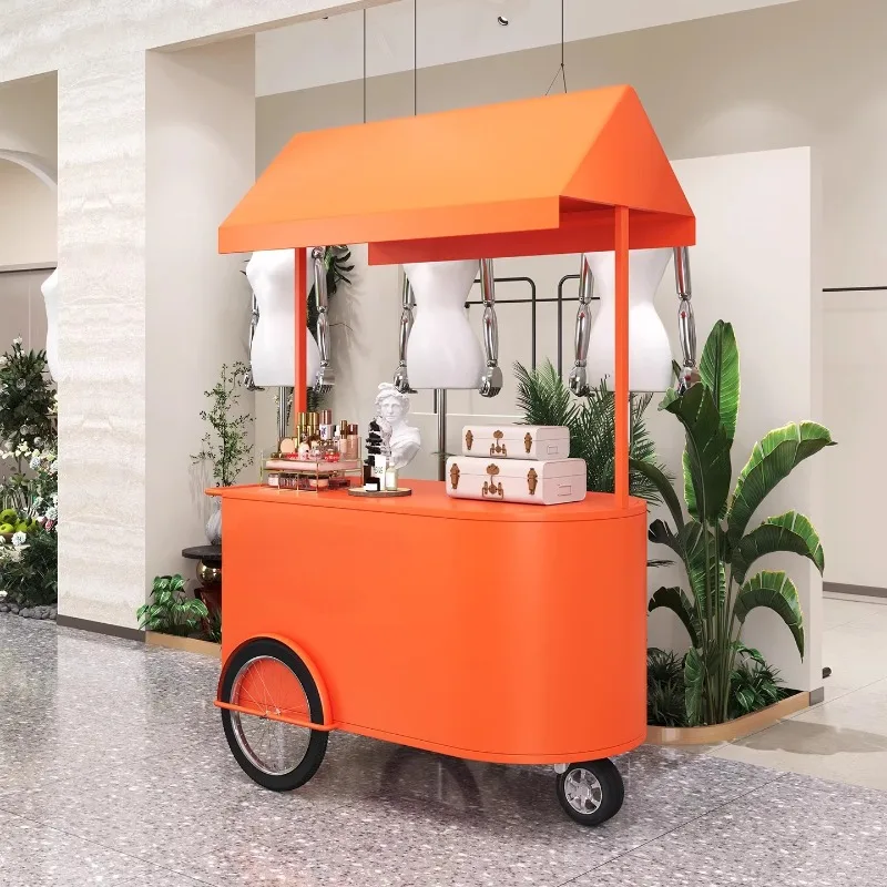 night market float shopping mall wrought iron stall mobile snack event exhibition promotion  booth