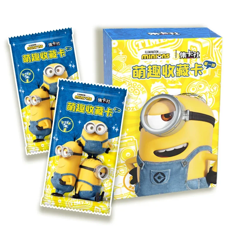 5 Packs CARDFUN Despicable Me Minions 1ST Cards Booster Packs – TCG CCG Collectable Playing Trading Card