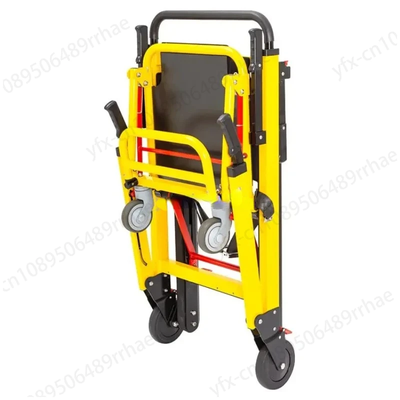 Hot Selling Convenient Foldable Manual Stair Climbing Wheelchair Transport Chair for Stairs High Quality Label-Saving Tool