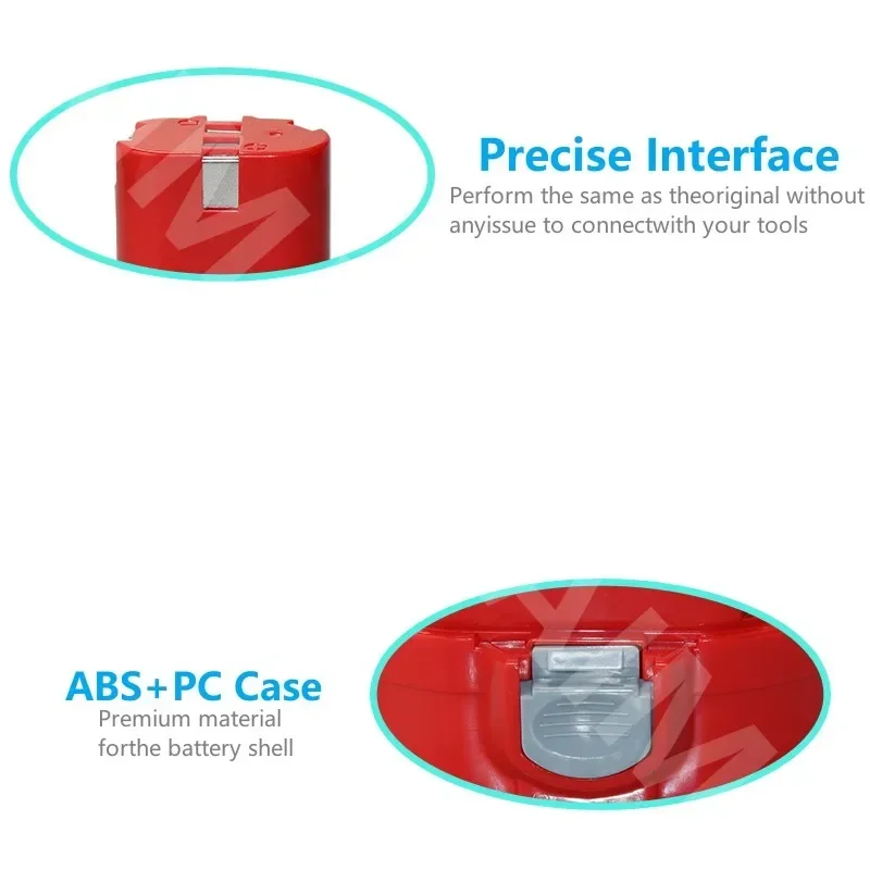 2026 لماكيتا 18 فولت 4.8/6.8/9.8/12.8AH بطارية تدريبات كهربائية لاسلكية 1822 1823 1833 1834 1835 1835F 192827-3 192829-9