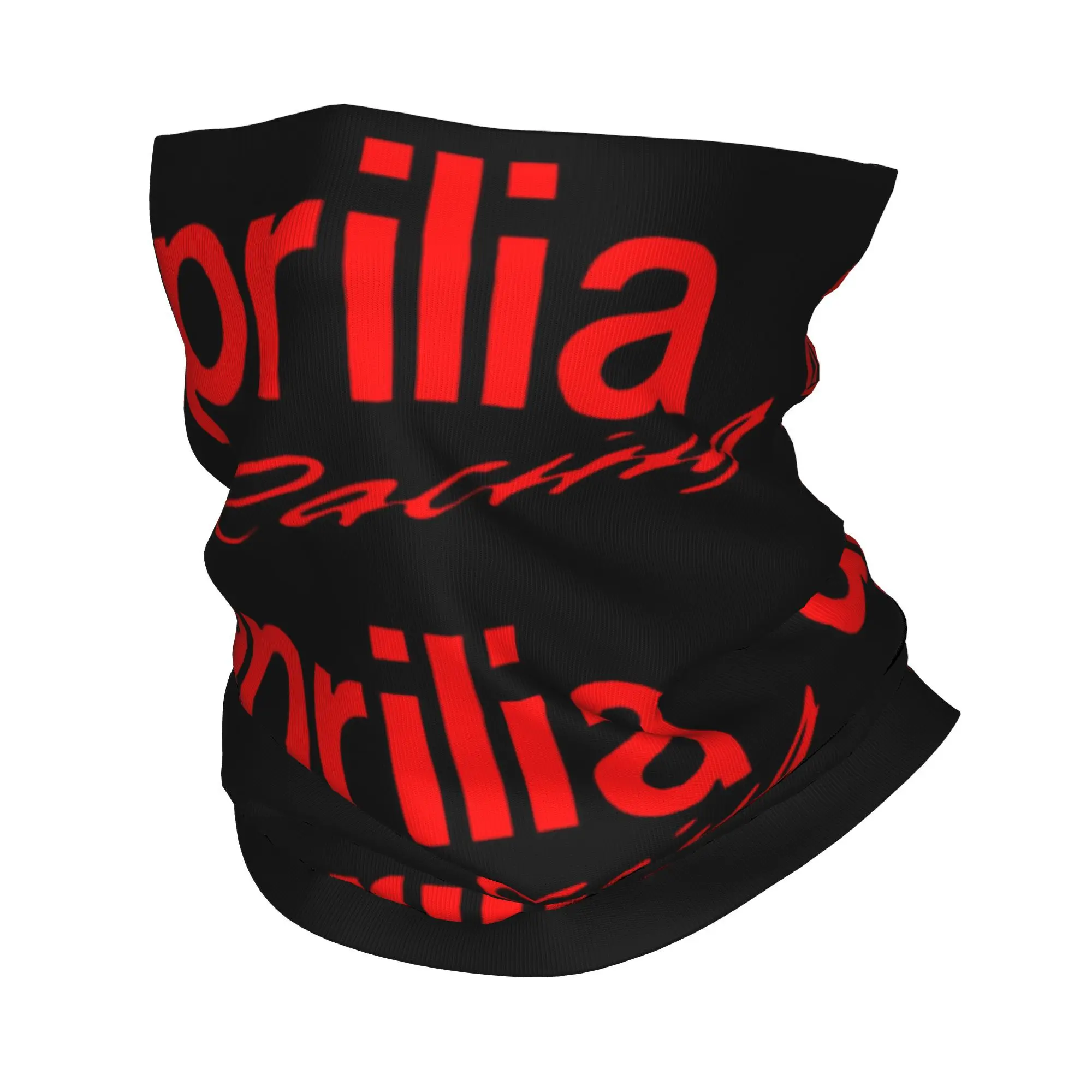 Custom Motorcycle-A-Apriliaes Racing Motos Neck Gaiter Women Men Windproof Winter  Bandana Scarf for Cycling