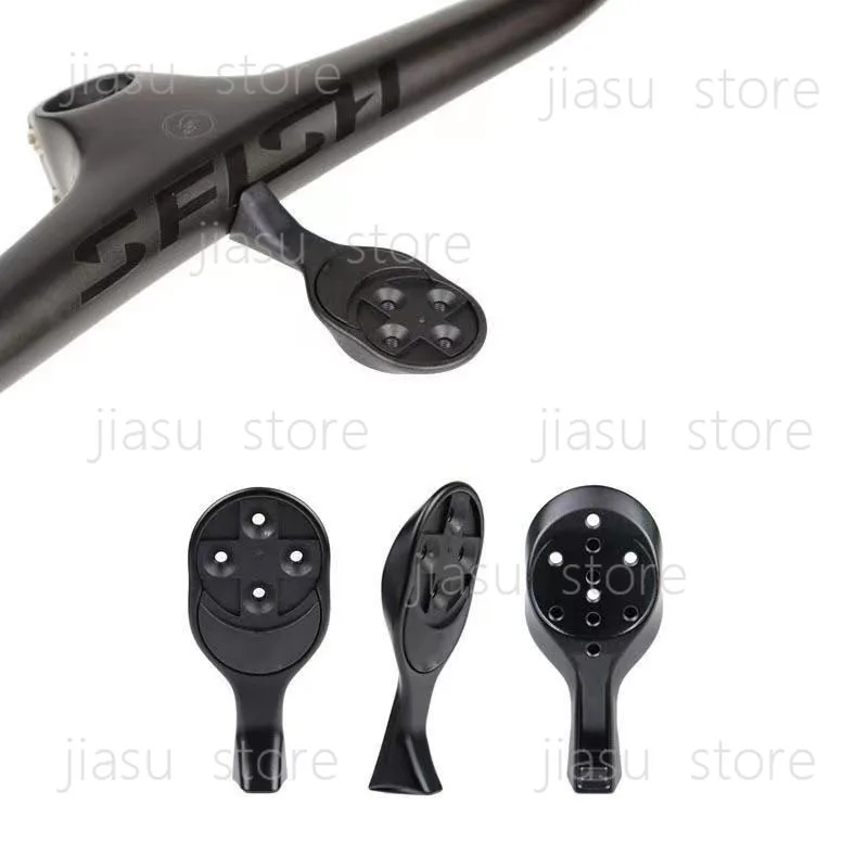 Integrated Bike Computer Mount, Universal Bracket for Mountain & Road Bicycle One Piece Code Holder