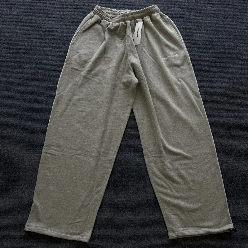 IETS-Frans Women Men Wide Leg Sweatpants High Waisted Baggy Flared Pants Revive Cargo Jogger Daily Wear Loose Yoga Sports Pants