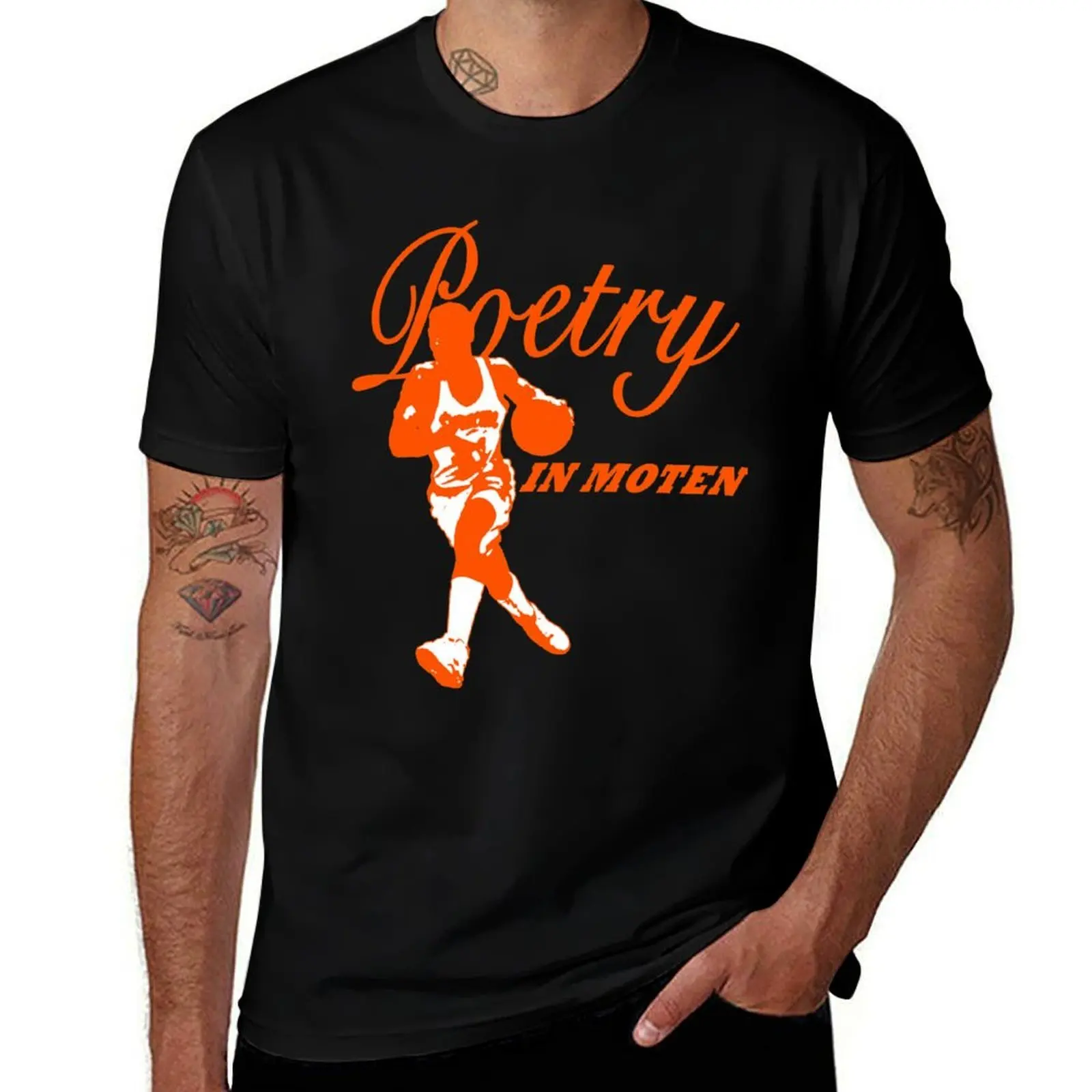 

Poetry in moten T-Shirt t shirt man cotton t shirts for man graphic tees T-Shirt