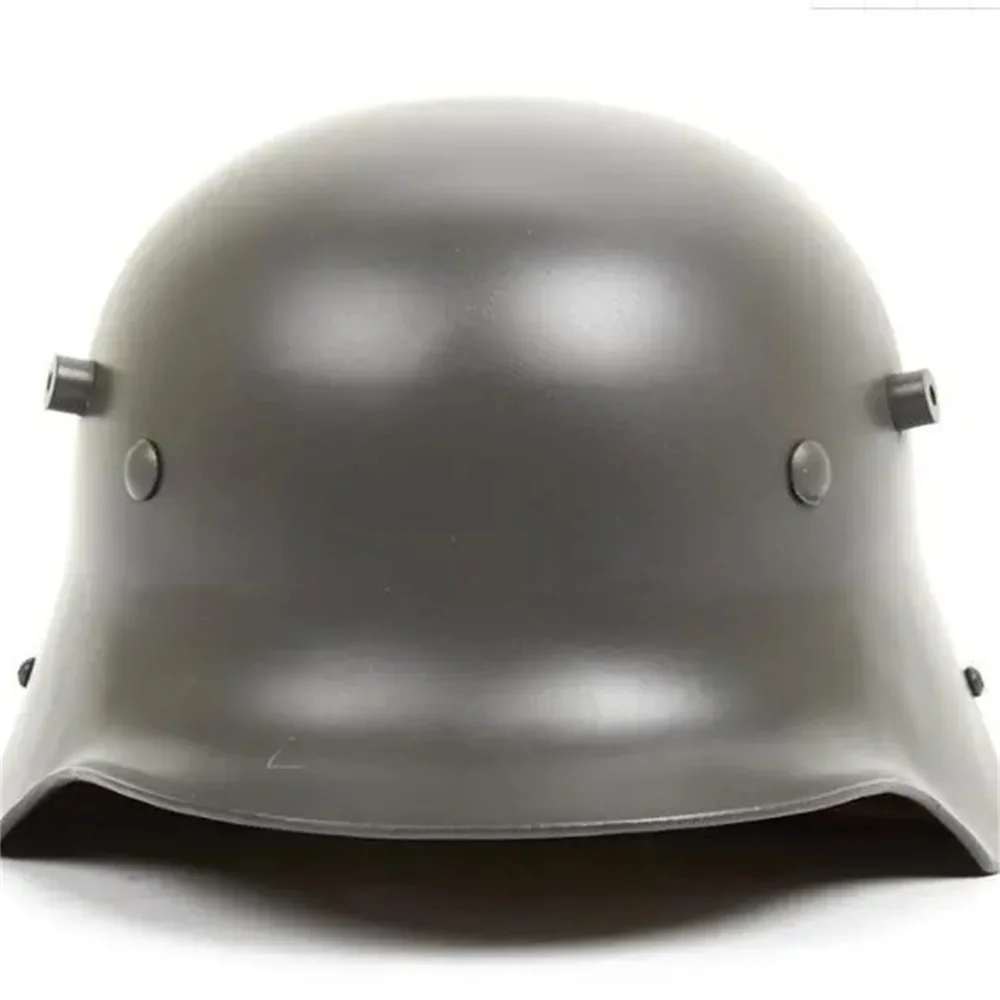 Classic WW1 German Military M16/M18 Steel Helmet Motor Bike Safety Combat World War 1 Repro Elite M1916 Stahlhelm For Collection