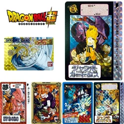 Dragon Ball Super Kakarotto Torankusu Bejta Yonsei DIY Homemade Bronzing Flash Card Christmas Birthday Gift Game Toys