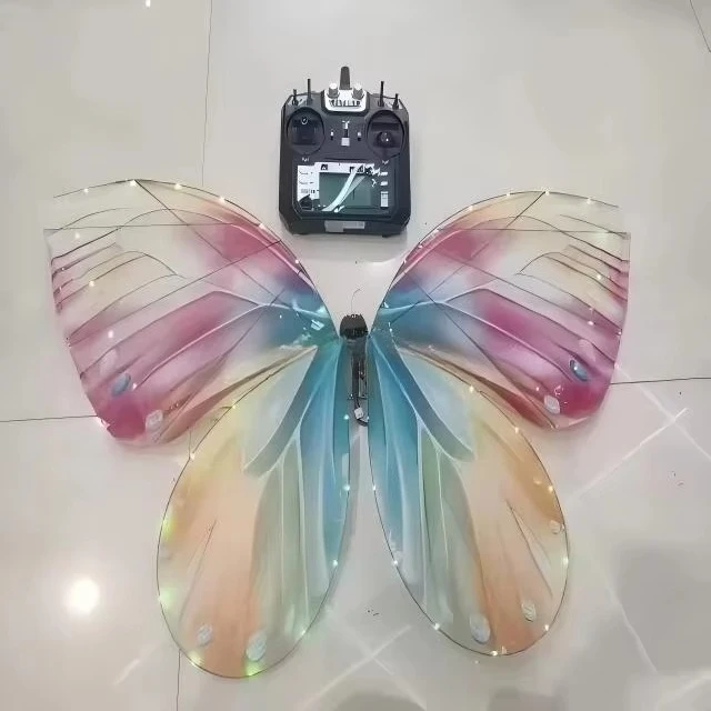 LED butterfly drone remote control - flying toys for wedding decorations, stage performances, party events