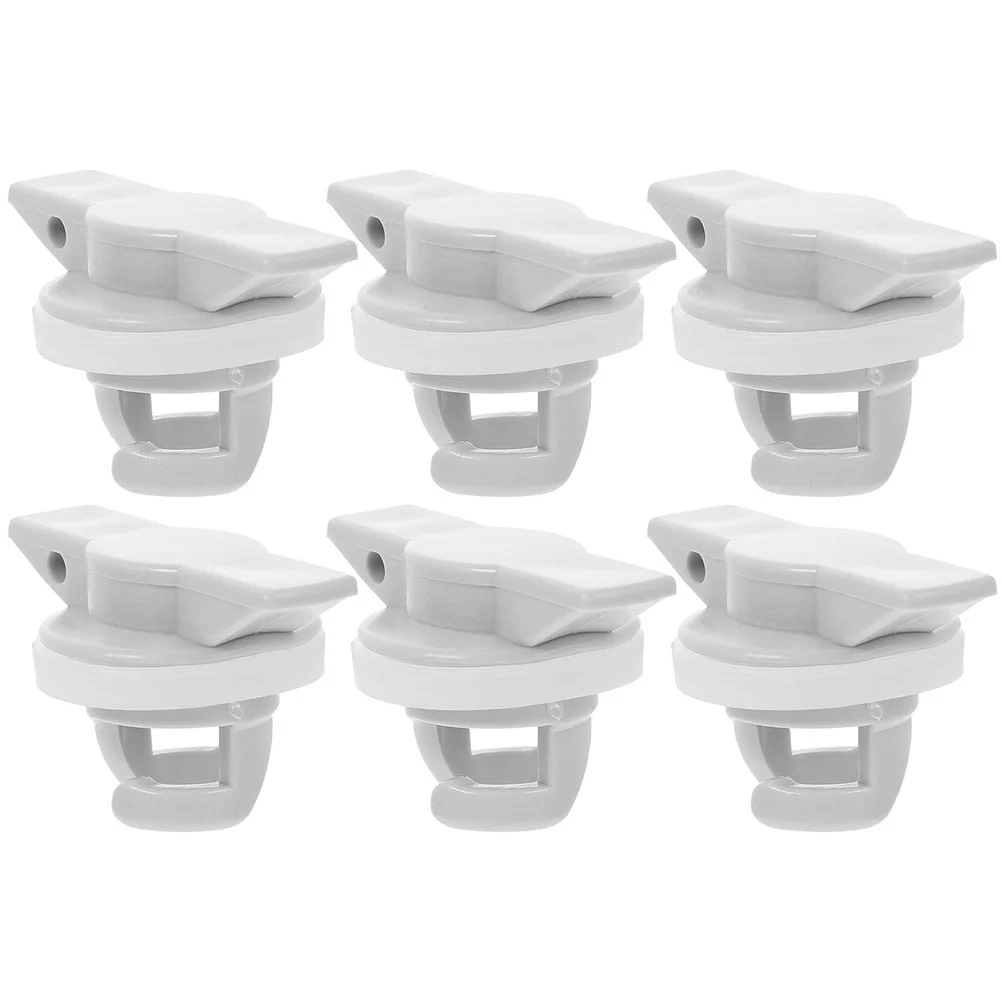 

6 Pcs Kayak Air Valve Repair Accessory Cover Spiral for Inflatable Dinghy Accessories Boat