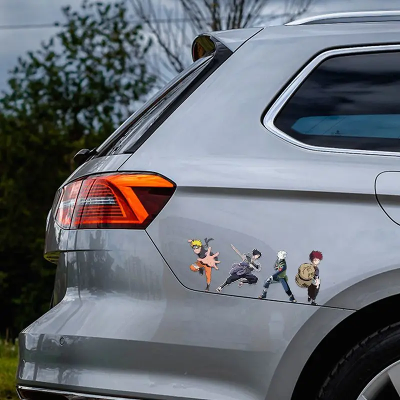 

Naruto Car Sticker Diy Car Stickers Body Decoration Scratch Cover Water Proof Uzumaki Naruto Hatake Kakashi Car Decorate Gift