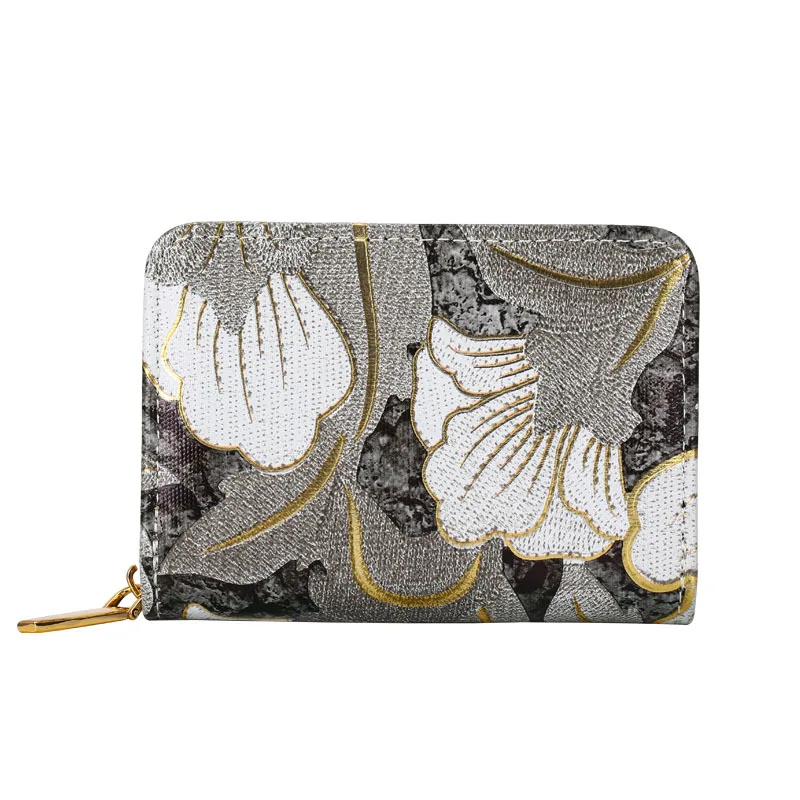 طباعة متعددة المحفظة القصيرة حامل البطاقة العالمي بطاقة المحفظة معرف حامل للهدايا مكتب السفر