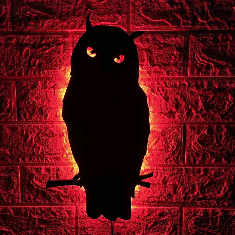 

Креативный светодиодный светильник для интерьера, настенный, USB, с пультом ДУ, меняющий цвет, ночник для создания атмосферы