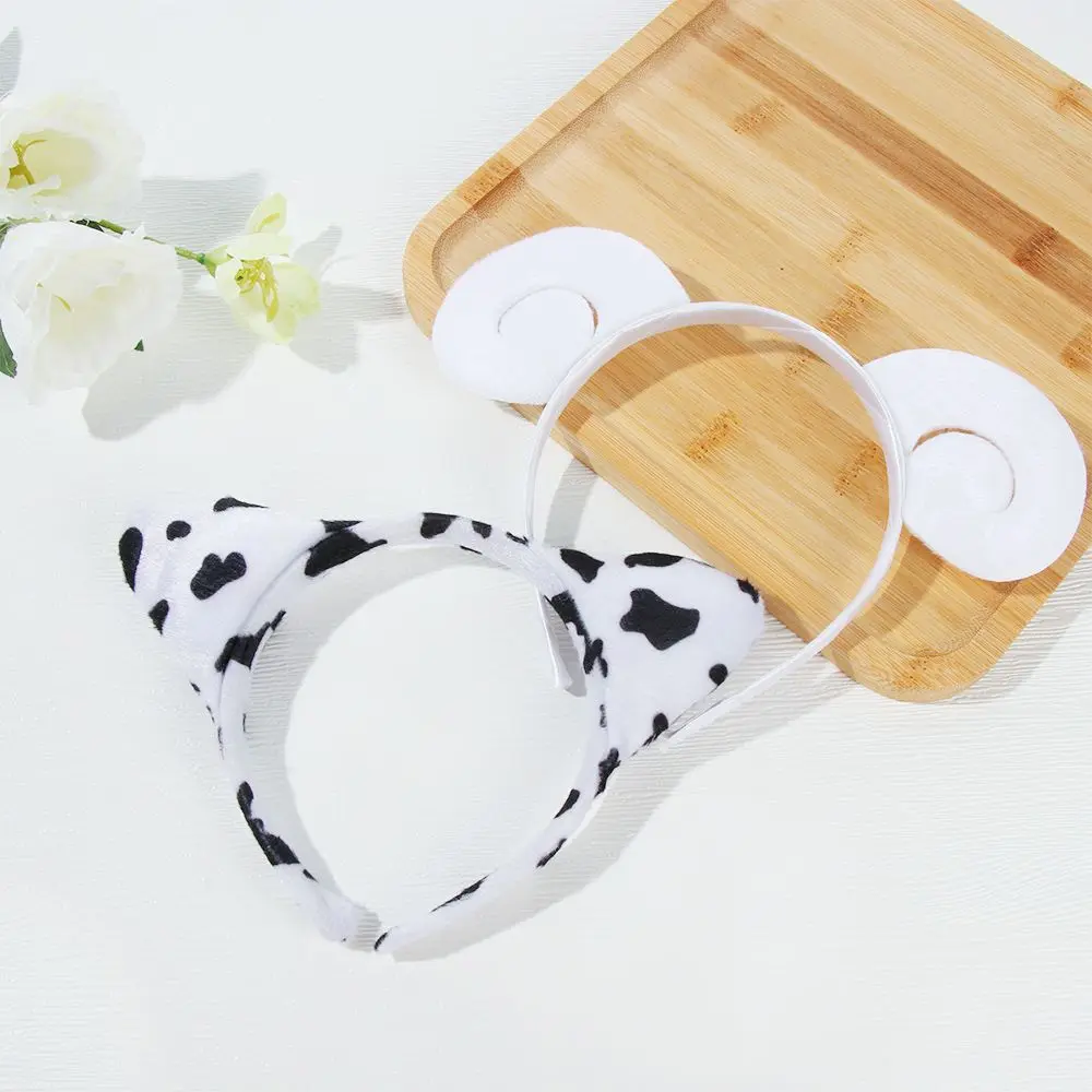 День рождения, собака, зебра, косплей, повязка для волос с героями мультфильмов, вечерние поставки, повязка на голову с ушками животных, аксессуары для волос