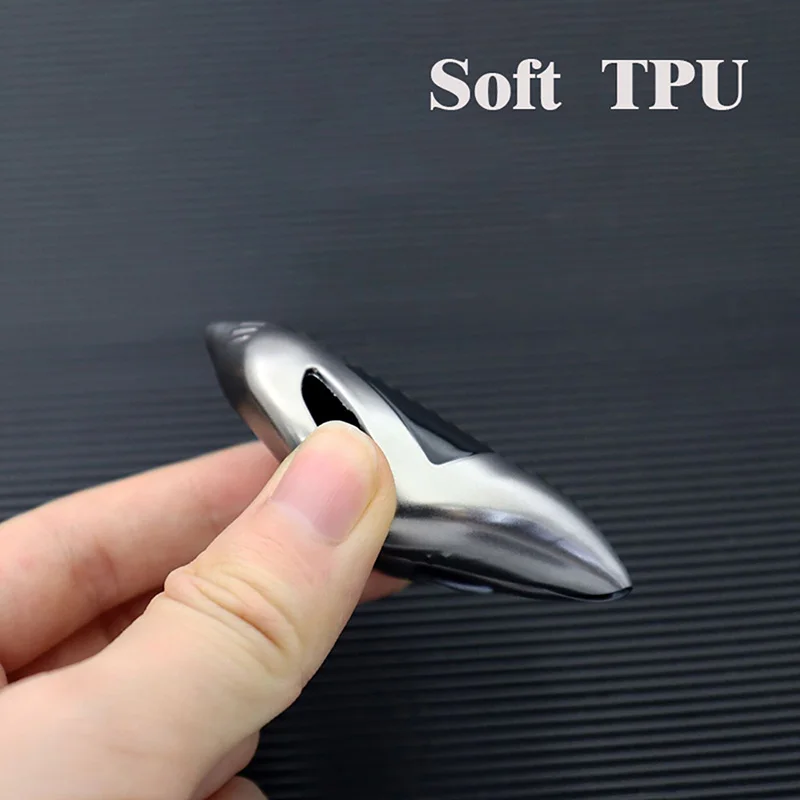 ฝาครอบสําหรับ BYD Song Plus Atto 3 Han EV Tang DM Qin Seal Dolphin หนังโลหะ Remote Fob พวงกุญแจรถอุปกรณ์เสริม