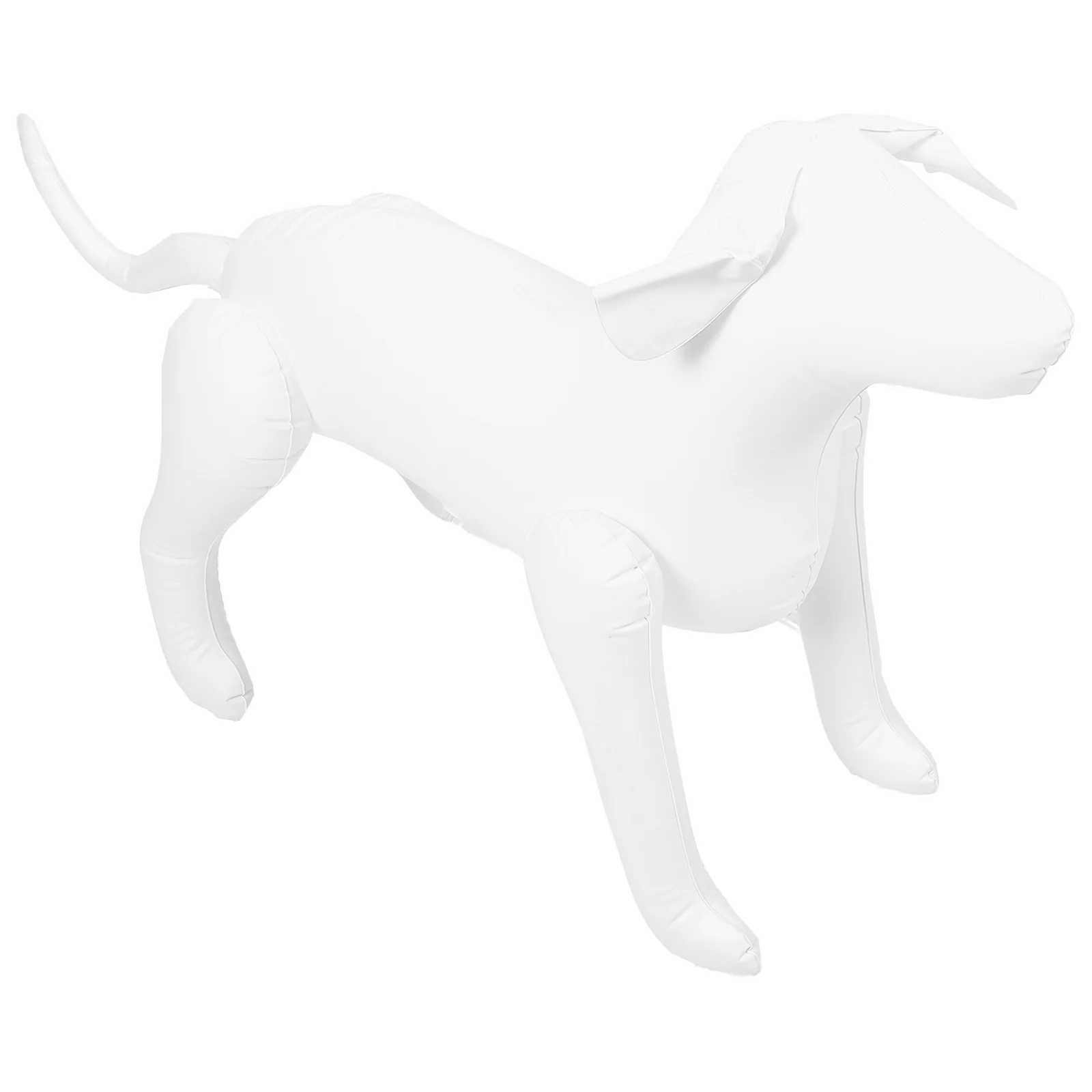 Pet Clothing Model Inflatable Mannequin Dog Clothes Display Rack for Grooming White Apparel Costume Sculpture Stage Prop