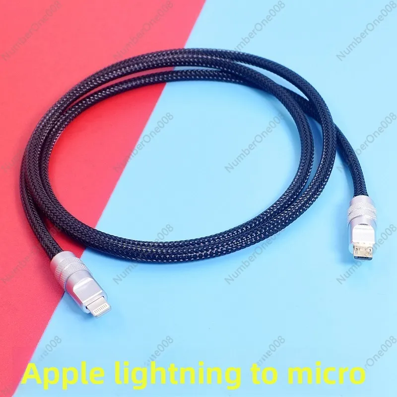 كابل بيانات الصوت من النوع C إلى Micro B OTG لمشغل هاتف Android ومحول الشحن السريع وموصل متعدد الوظائف #1