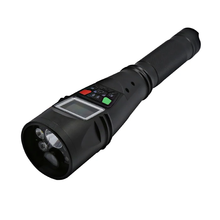 New Design GPS Video Recorder Torch Light Rechargeable Camera Flashlight For Railway Maintenance