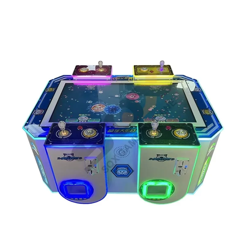 

55 Ocean Fishing Arcade Game 4 Player Coin Pusher