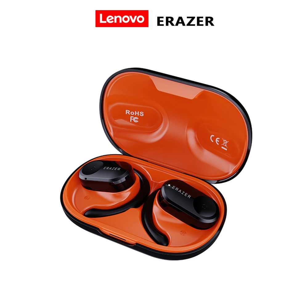 Lenovo ERAZER QT88 TWS подвесные наушники Bluetooth стереозвук водонепроницаемые наушники HD костной проводимости спортивные музыкальные наушники