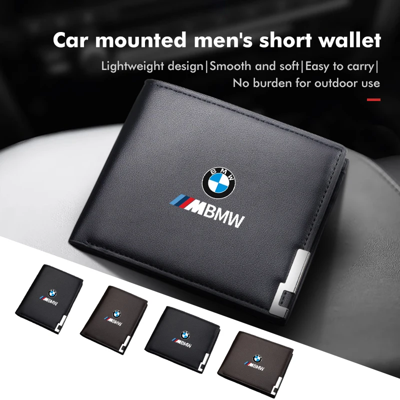 For BMW PU Car Driver License Fashion Credit ID Card Holder Wallet G30 G20 M3 M5 E91 E92 E93 E36 E70 X3 X4 X5 X1 E39 F30