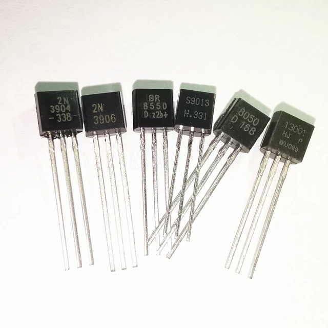 100 sztuk 2N3904 2N3906 2N4403 2N2907 2N4401 2N2222 S8050 S8550 13001 S9013 S9014 S9012 2N5401 2N5551 TO-92 TO92 tranzystor