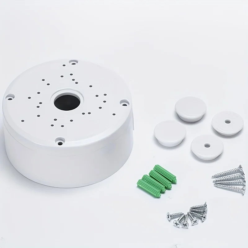 Universal Security Camera Junction Box Mounting Bracket Plastic Rainproof Junction Box Mounting Bracket