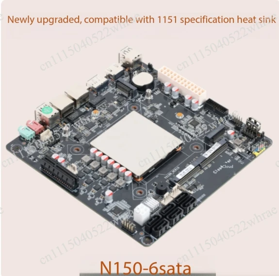 N100 NAS main board Dual 2.5 network port PCIE slot, Dual m2